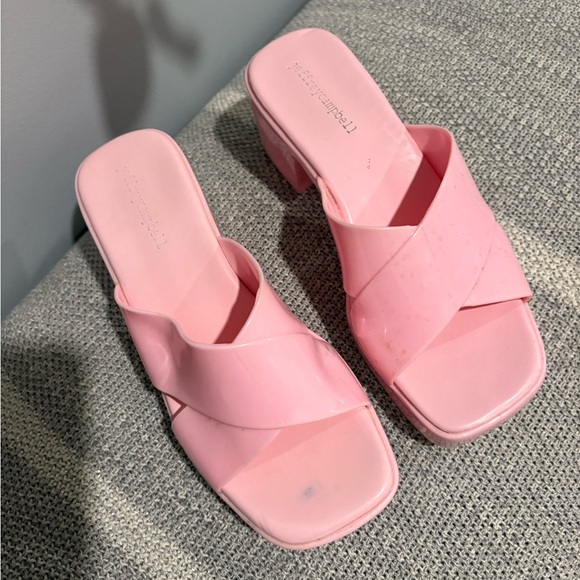 Jeffrey Campbell Shoes - Jeffrey Campbell Pink Mules